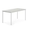 Pöytä BORÅS 1600x800x760 mm, harmaa laminaatti, white