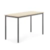 Pöytä BORÅS 1600x700x900 mm, koivulaminaatti, antrasiitinharmaa