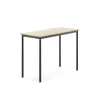 Pöytä BORÅS 1200x600x900 mm, koivulaminaatti, antrasiitinharmaa