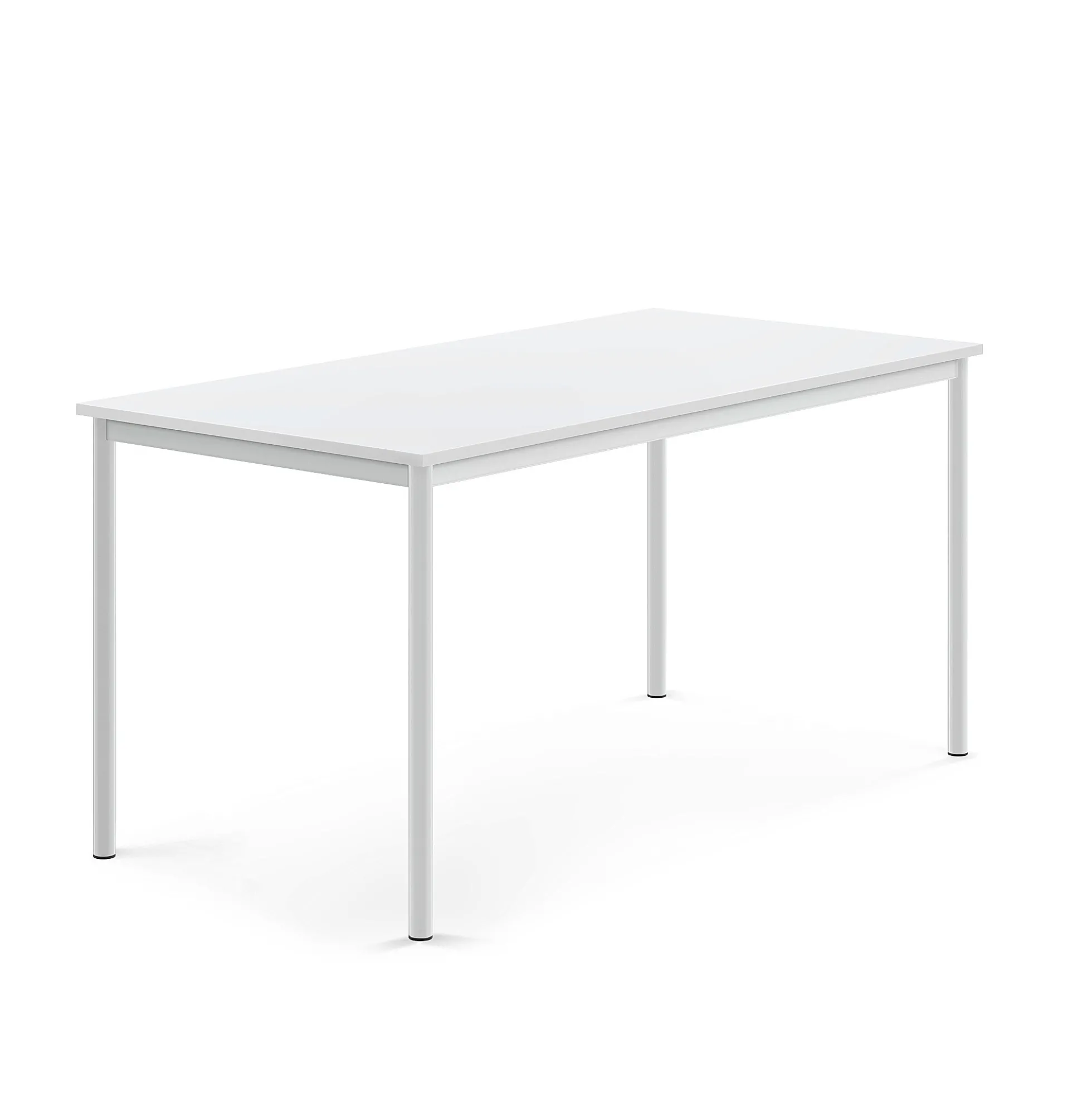 Pöytä BORÅS 1600x800x760 mm, valkoinen laminaatti, white