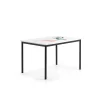 Pöytä BORÅS 1200x800x720 mm, valkotaulupöytälevy, antrasiitti