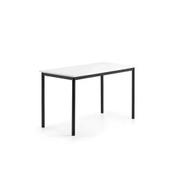 Pöytä BORÅS 1200x600x720 mm, valkotaulupöytälevy, antrasiitti