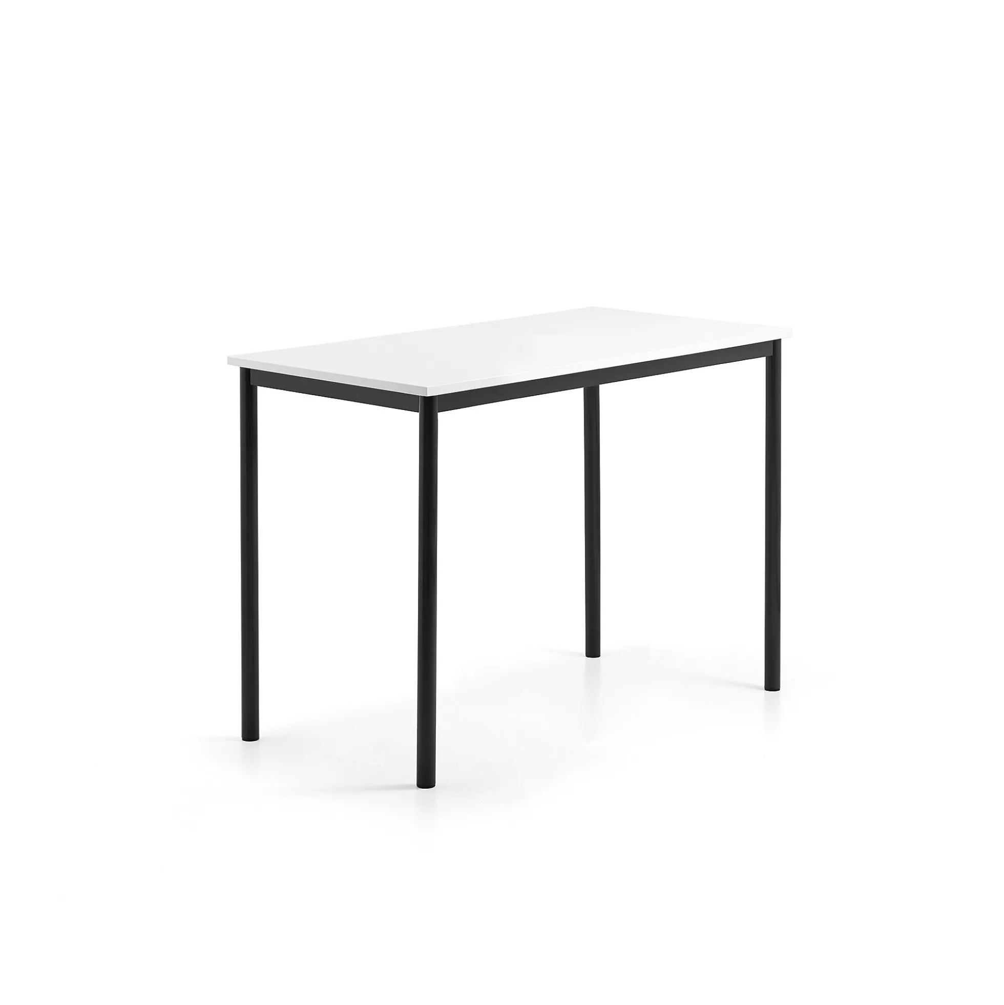 Pöytä BORÅS 1200x600x900 mm, valkotaulupöytälevy, antrasiitti