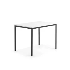 Pöytä BORÅS 1200x800x900 mm, valkotaulupöytälevy, antrasiitti