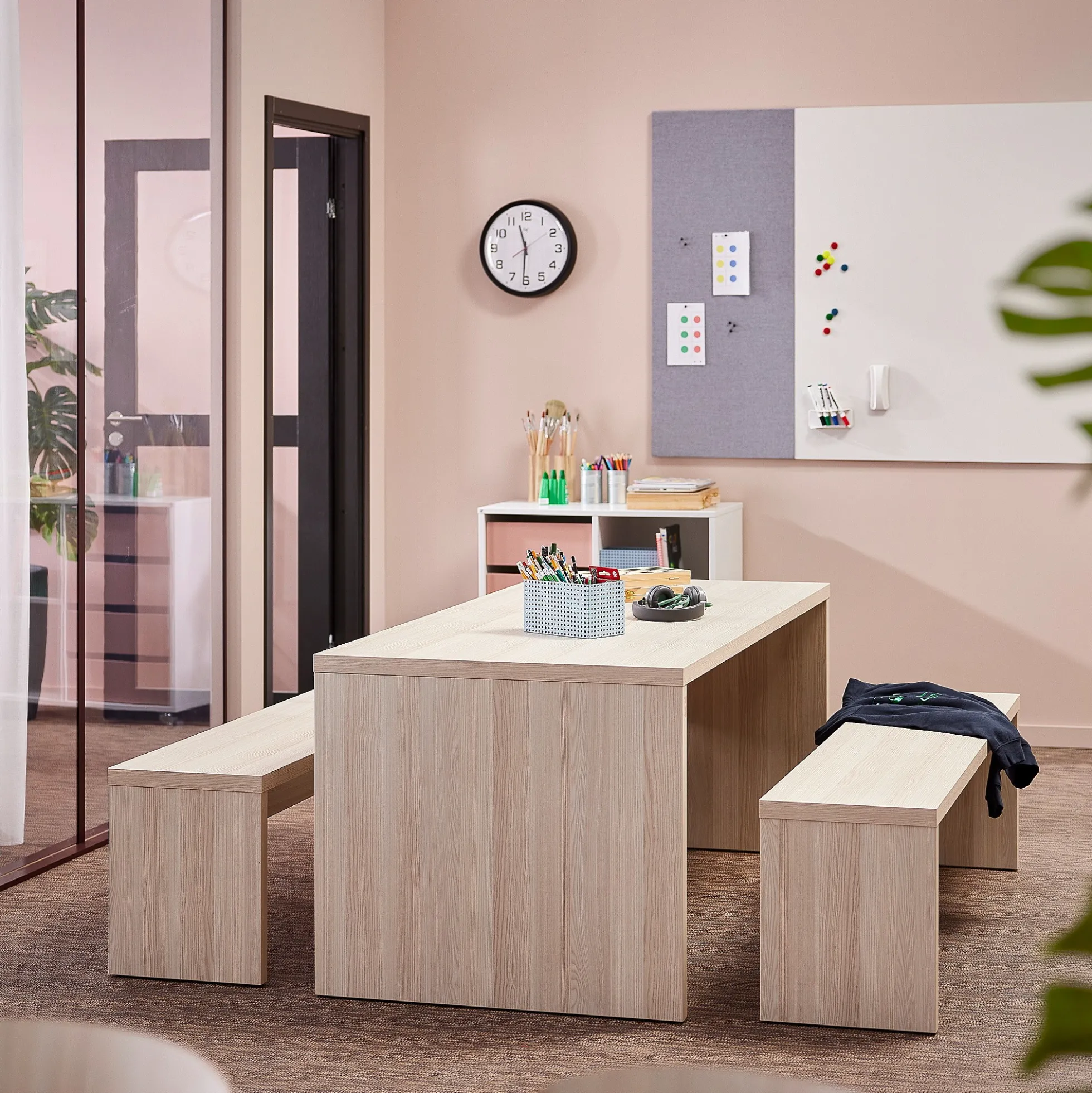 Pöytä CONNECT 1800x800x720 mm, saarni