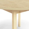 Pöytä DECIBEL Ø1200x590 mm, ääntä vaimentava linoleumi, beige