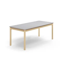 Pöytä DECIBEL 1800x800x720 mm, ääntä vaimentava korkeapainelaminaatti HPL, harmaa