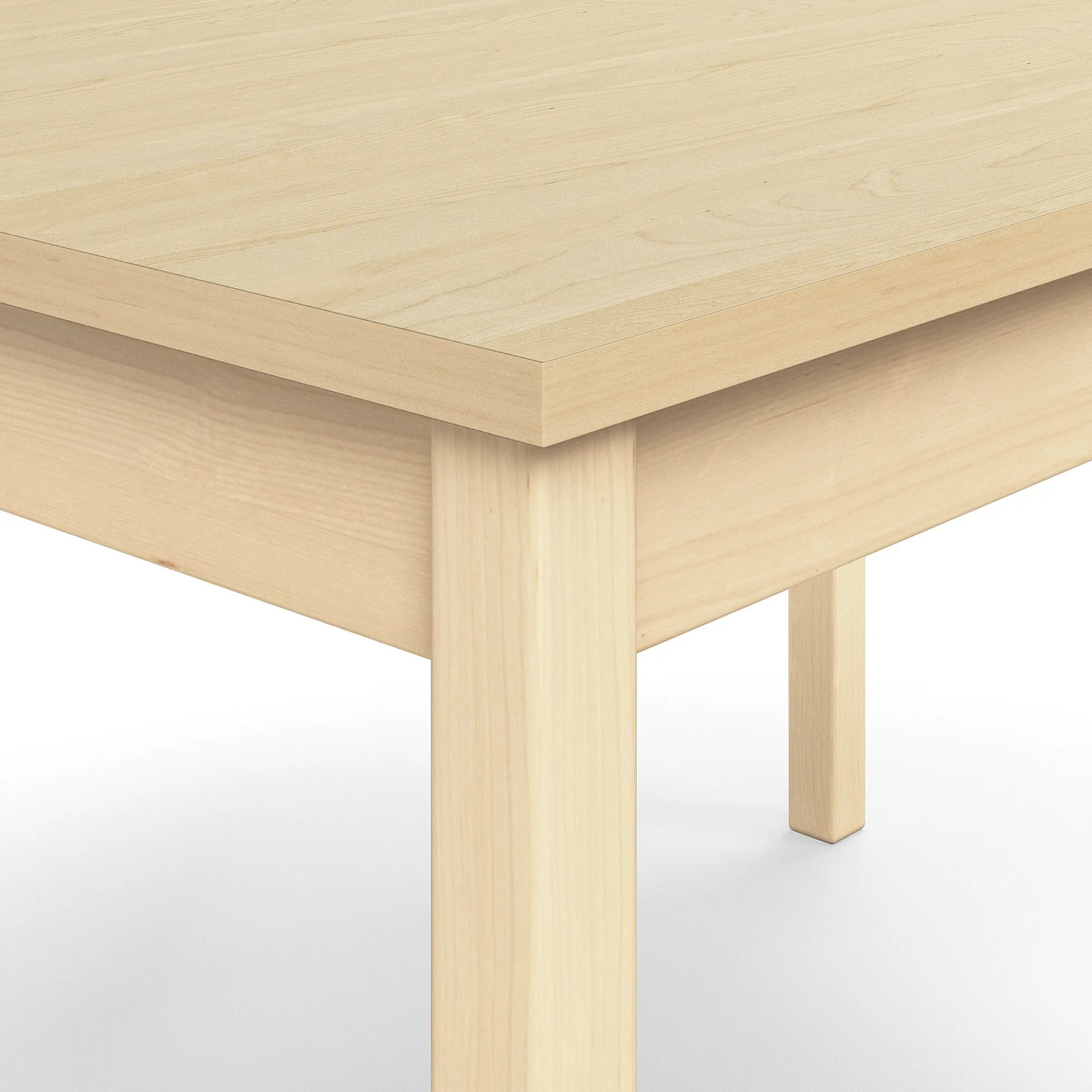 Pöytä DECIBEL 1800x800x720 mm, ääntä vaimentava korkeapainelaminaatti HPL, koivu