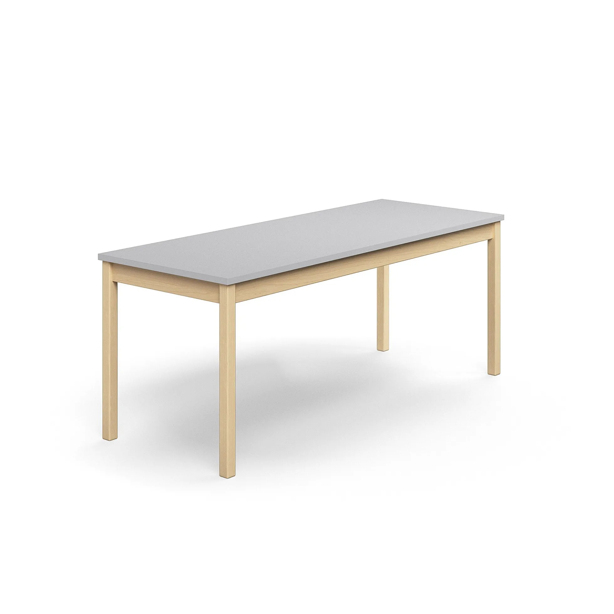 Pöytä DECIBEL 1800x700x720 mm, ääntä vaimentava korkeapainelaminaatti HPL, harmaa
