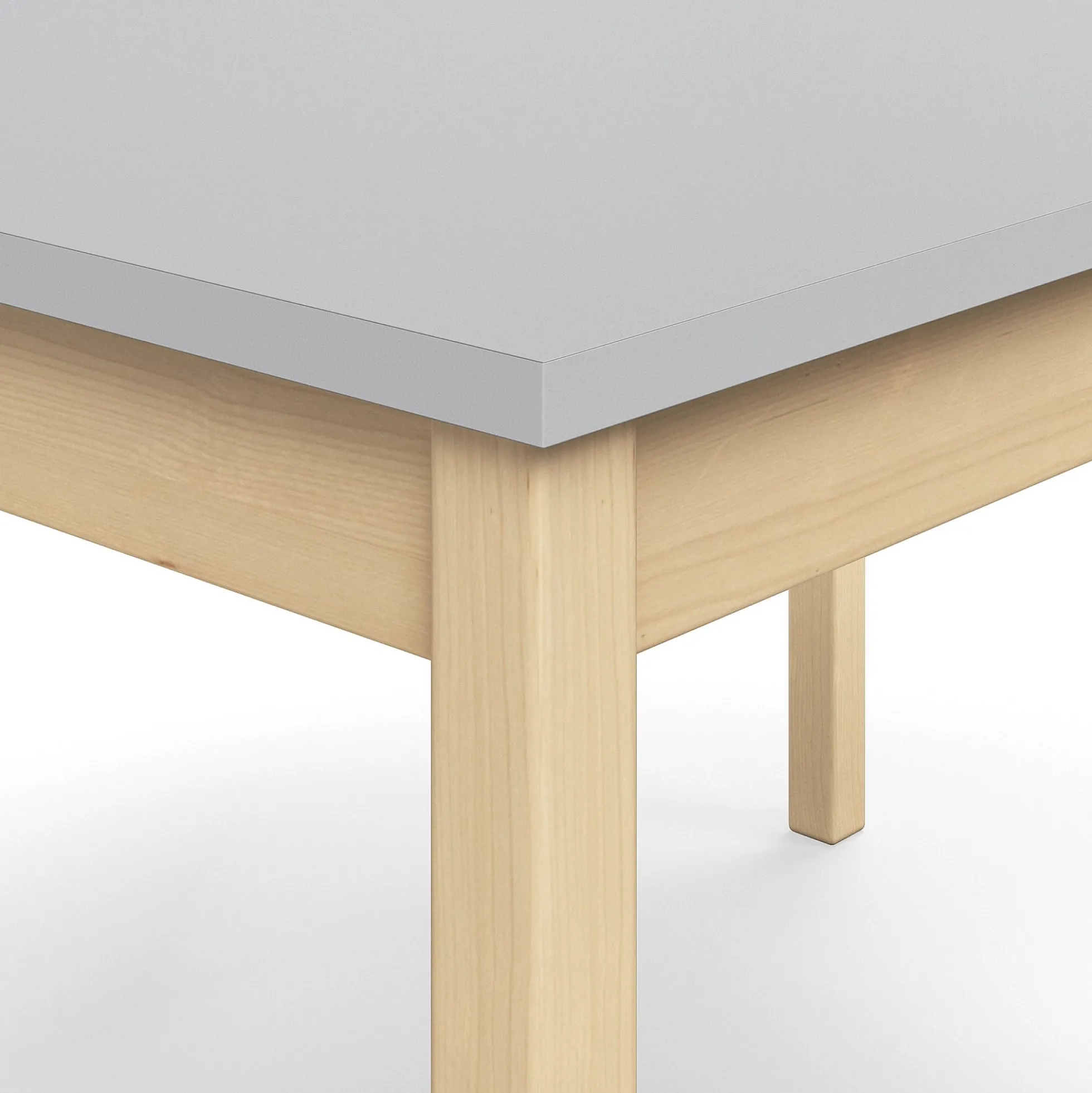 Pöytä DECIBEL 1200x700x720 mm, ääntä vaimentava korkeapainelaminaatti HPL, harmaa