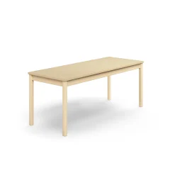 Pöytä DECIBEL 1800x700x720 mm, ääntä vaimentava korkeapainelaminaatti HPL, koivu