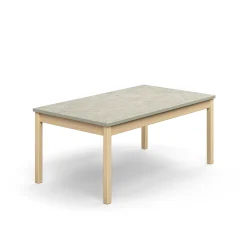 Pöytä DECIBEL 1400x800x590 mm, ääntä vaimentava linoleumi, harmaa