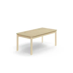 Pöytä DECIBEL 1400x700x590 mm, ääntä vaimentava linoleumi, koivu/beige