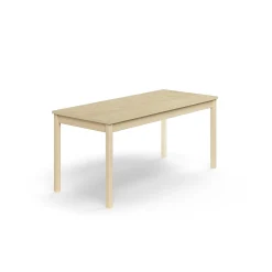 Pöytä DECIBEL 1600x700x720 mm, ääntä vaimentava linoleumi, koivu/beige
