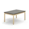 Pöytä DECIBEL 1200x800x590 mm, ääntä vaimentava linoleumi, tummanharmaa
