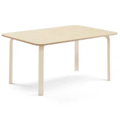 Pöytä ELTON 1800x700x640 mm, beige linoleumi, koivu