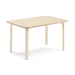 Pöytä ELTON 1200x600x640 mm, beige linoleumi, koivu