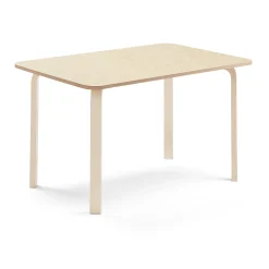 Pöytä ELTON 1400x700x710 mm, beige linoleumi, koivu