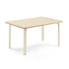 Pöytä ELTON 1200x700x590 mm, beige linoleumi, koivu