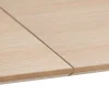 Pöytä METRIC Pyöristetyin kulmin, 3000x1000x720 mm, valkoinen/tammi