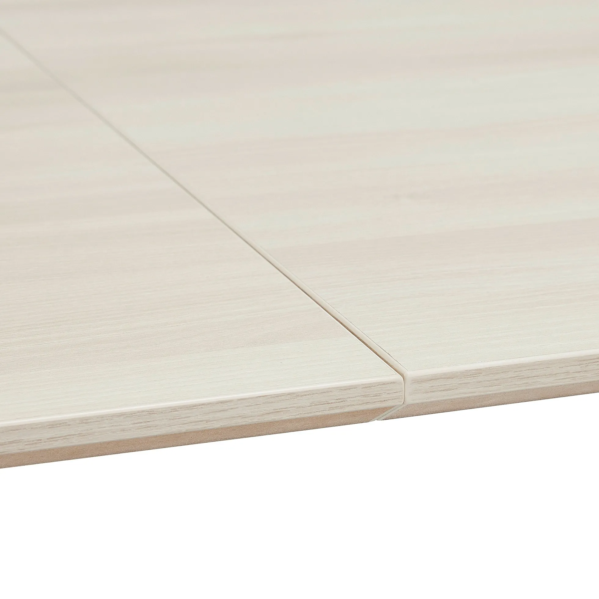 Pöytä METRIC Pyöristetyt kulmat, 2000x1000x720 mm, musta/saarni