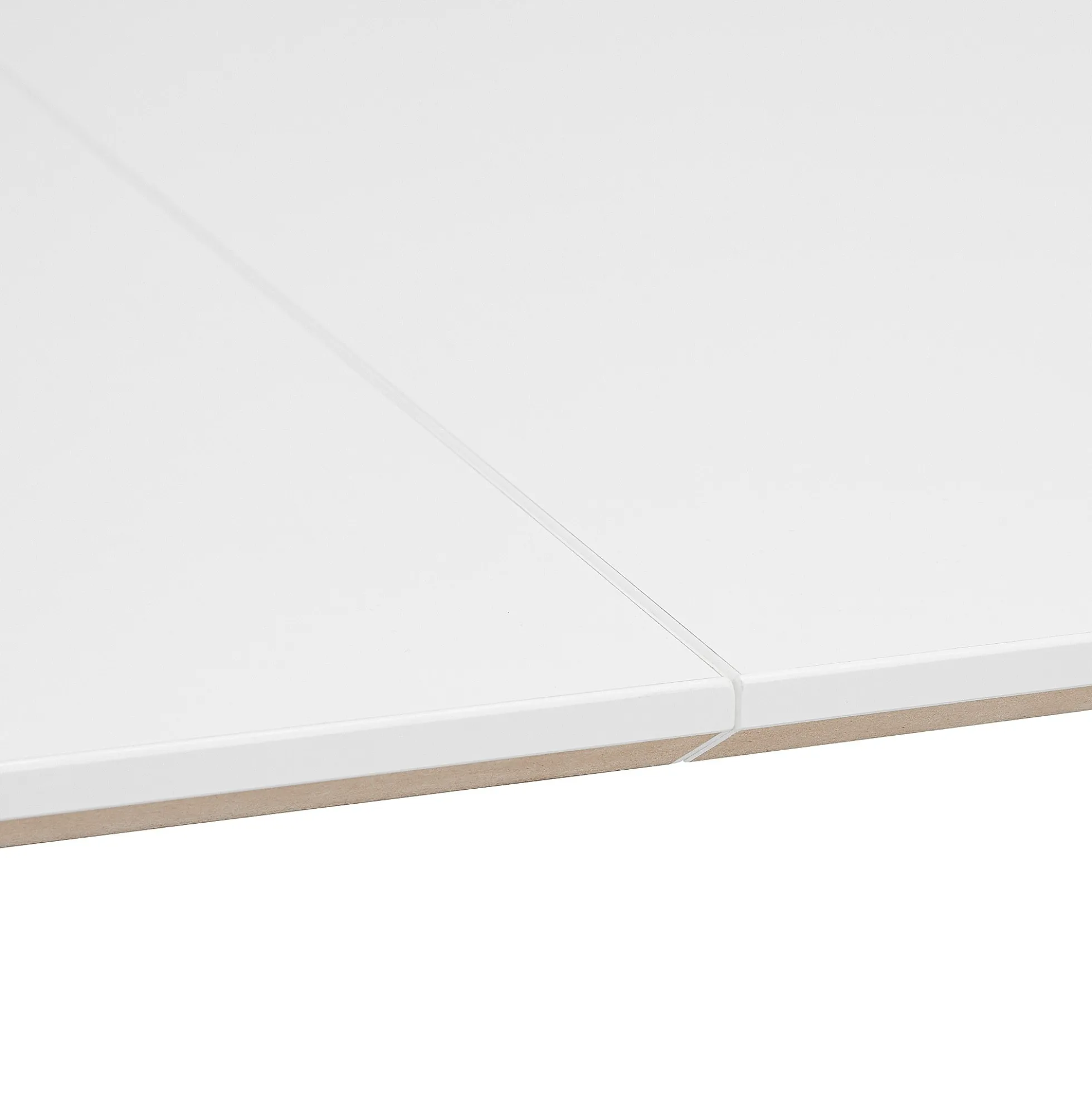 Pöytä METRIC Pyöristetyt kulmat, 3000x1000x720 mm, valkoinen