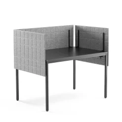 Pöytäsermi SPLIT 1200x600 mm, vaaleanharmaa