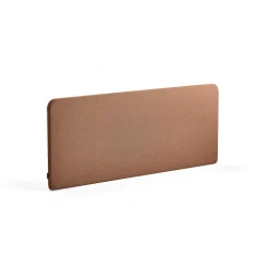 Pöytäsermi ZONE Mustat kiinnikkeet, 1600x650x36 mm, kangas Rivet, kupari