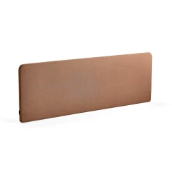 Pöytäsermi ZONE Mustat kiinnikkeet, 2000x650x36 mm, kangas Rivet, kupari