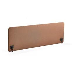 Pöytäsermi ZONE Mustat kiinnikkeet, 2000x650x36 mm, kangas Rivet, kupari