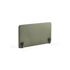 Pöytäsermi ZONE Mustat kiinnikkeet, 1200x650x36 mm, kangas Rivet, sinivihreä