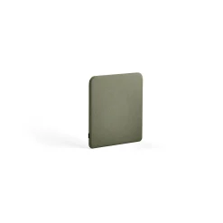 Pöytäsermi ZONE Mustat kiinnikkeet, 600x650x36 mm, kangas Rivet, sinivihreä