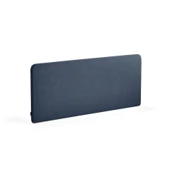 Pöytäsermi ZONE Valkoiset kiinnikkeet, 1600x650x36 mm, kangas Hush, laivastonsininen