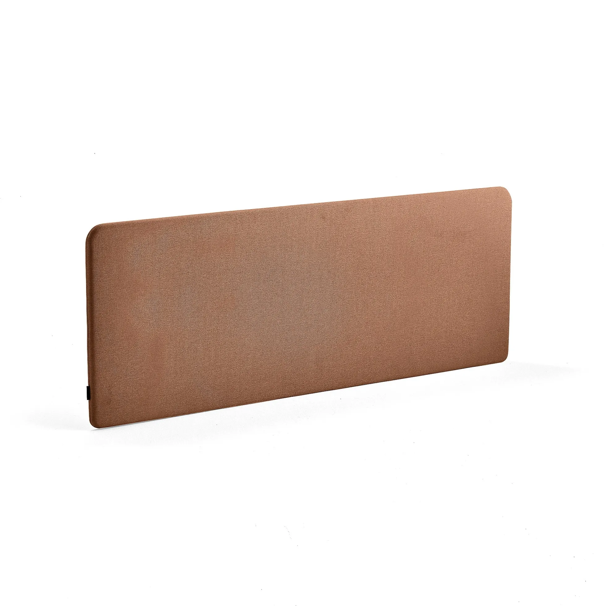 Pöytäsermi ZONE Valkoiset kiinnikkeet, 1800x650x30 mm, kangas Rivet, kupari