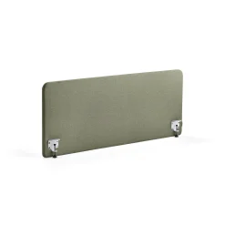 Pöytäsermi ZONE Valkoiset kiinnikkeet, 1600x650x30 mm, kangas Rivet, sinivihreä