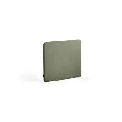 Pöytäsermi ZONE Valkoiset kiinnikkeet, 800x650x30 mm, kangas Rivet, sinivihreä