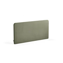 Pöytäsermi ZONE Valkoiset kiinnikkeet, 1400x650x30 mm, kangas Rivet, sinivihreä