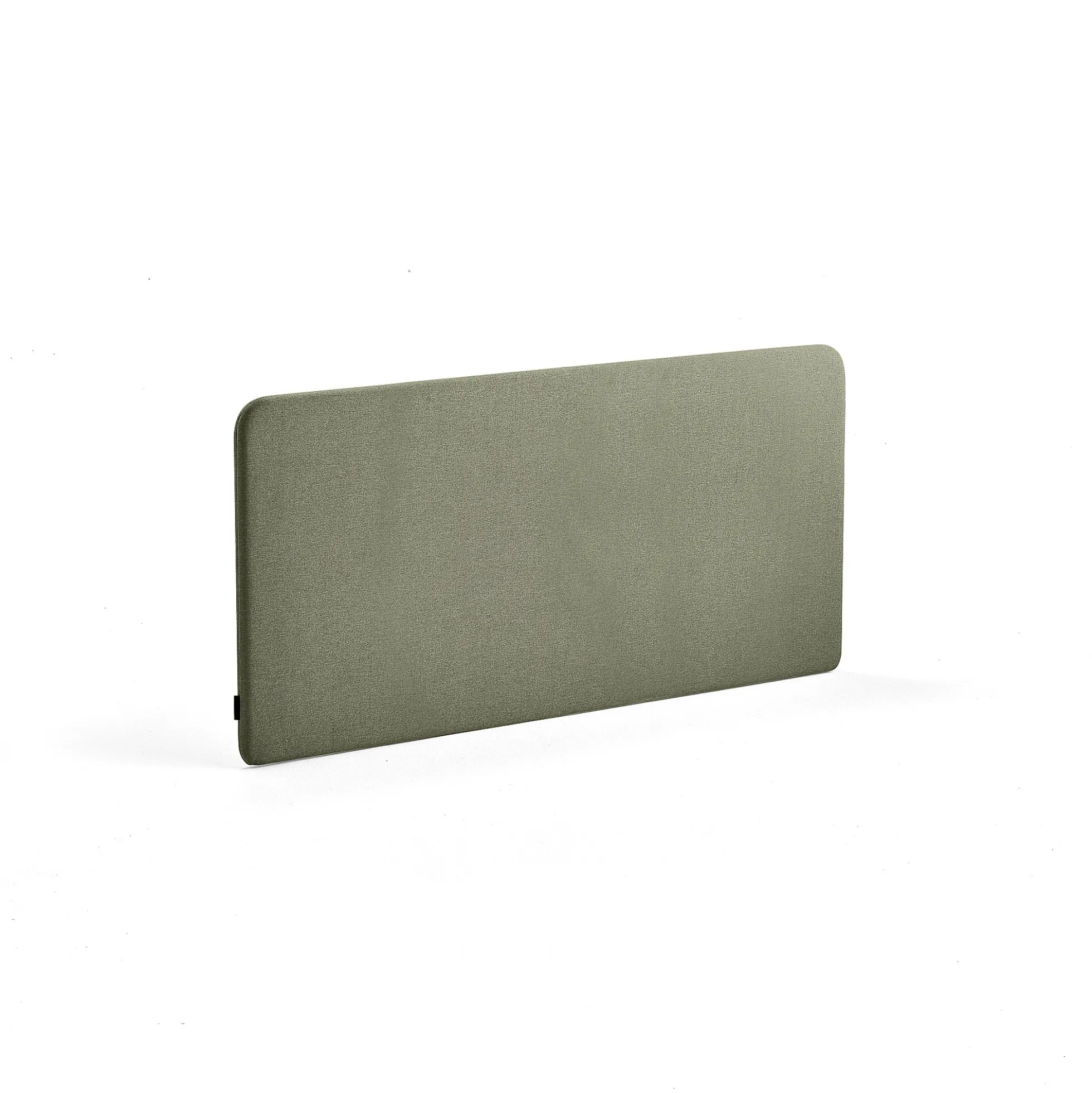 Pöytäsermi ZONE Valkoiset kiinnikkeet, 1400x650x30 mm, kangas Rivet, sinivihreä