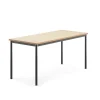 Pöytä SONITUS Ääntä vaimentava linoleumi, 1600x700x720 mm, beige, antrasiitinharmaa