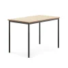 Pöytä SONITUS Ääntä vaimentava linoleumi, 1400x800x900 mm, beige, antrasiitinharmaa
