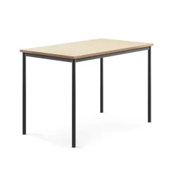 Pöytä SONITUS Ääntä vaimentava linoleumi, 1400x800x900 mm, beige, antrasiitinharmaa