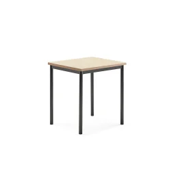 Pöytä SONITUS Ääntä vaimentava linoleumi, 700x600x720 mm, beige antrasiitinharmaa