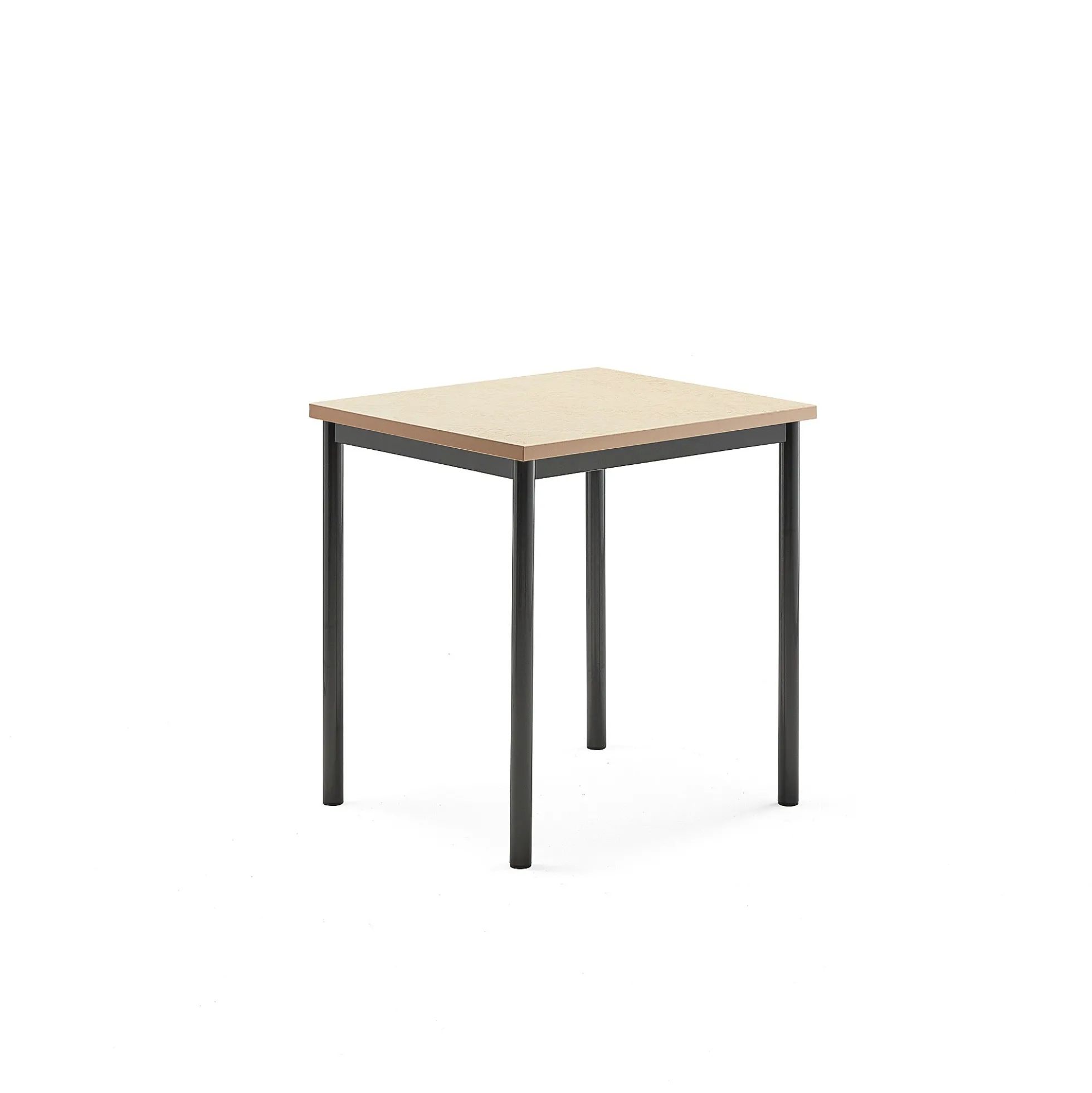 Pöytä SONITUS Ääntä vaimentava linoleumi, 700x600x720 mm, beige antrasiitinharmaa