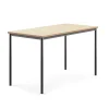 Pöytä SONITUS Ääntä vaimentava linoleumi, 1600x800x900 mm, beige, antrasiitinharmaa