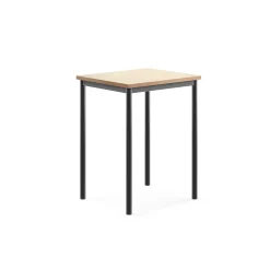 Pöytä SONITUS Ääntä vaimentava linoleumi, 700x600x900 mm, beige, antrasiitinharmaa