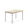 Pöytä SONITUS Ääntä vaimentava linoleumi, 1200x800x720 mm, beige, hopeanharmaa