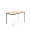 Pöytä SONITUS Ääntä vaimentava linoleumi, 1200x700x720 mm, beige, hopeanharmaa