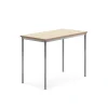 Pöytä SONITUS Ääntä vaimentava linoleumi, 1200x700x900 mm, beige, hopeanharmaa
