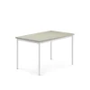 Pöytä SONITUS Ääntä vaimentava linoleumi, 1200x800x720 mm, harmaa, valkoinen