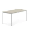 Pöytä SONITUS Ääntä vaimentava linoleumi, 1600x800x720 mm, harmaa, valkoinen